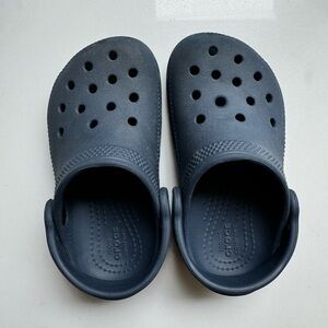 Toddler Classic Crocs - Navy
